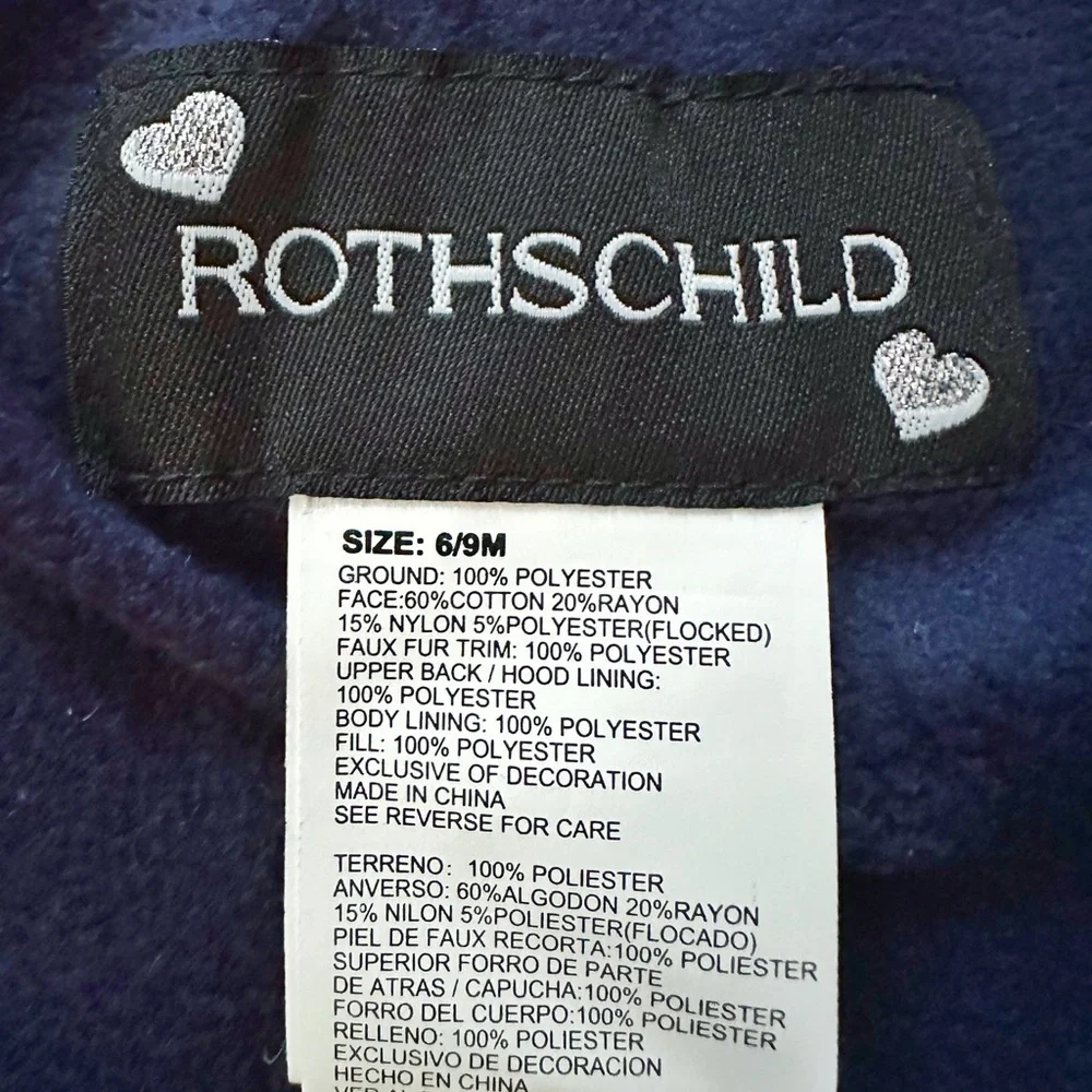 Rothschild | Baby Boys’ Classic Pram Bunting/Snowsuit (6-9 mos)